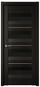 ПО Эко-шпон Барселона 800 темный кипарис стекло черное 